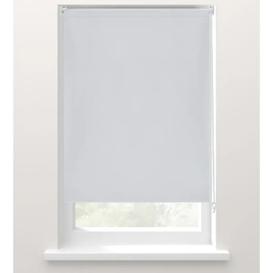 Rolgordijn verduisterend wit - 120x160 cm