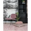 Romy vitrinekast industrieel zwart - 35x120x200 cm