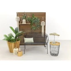 Royal Garden Elegance strekmetaal 2-zits tuinbank - Antraciet