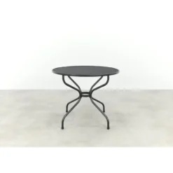 Royal Garden strekmetaal ronde bistrotafel Ø90 cm. - Antraciet
