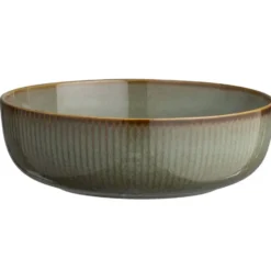 Saladeschaal Camille - groen - stoneware - Ø22,5 cm
