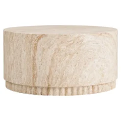 Salontafel Rond Naturel - Ø70x37cm - Bonn