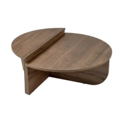 Salontafel Walnoot Hout - 90x90x35cm - Orion