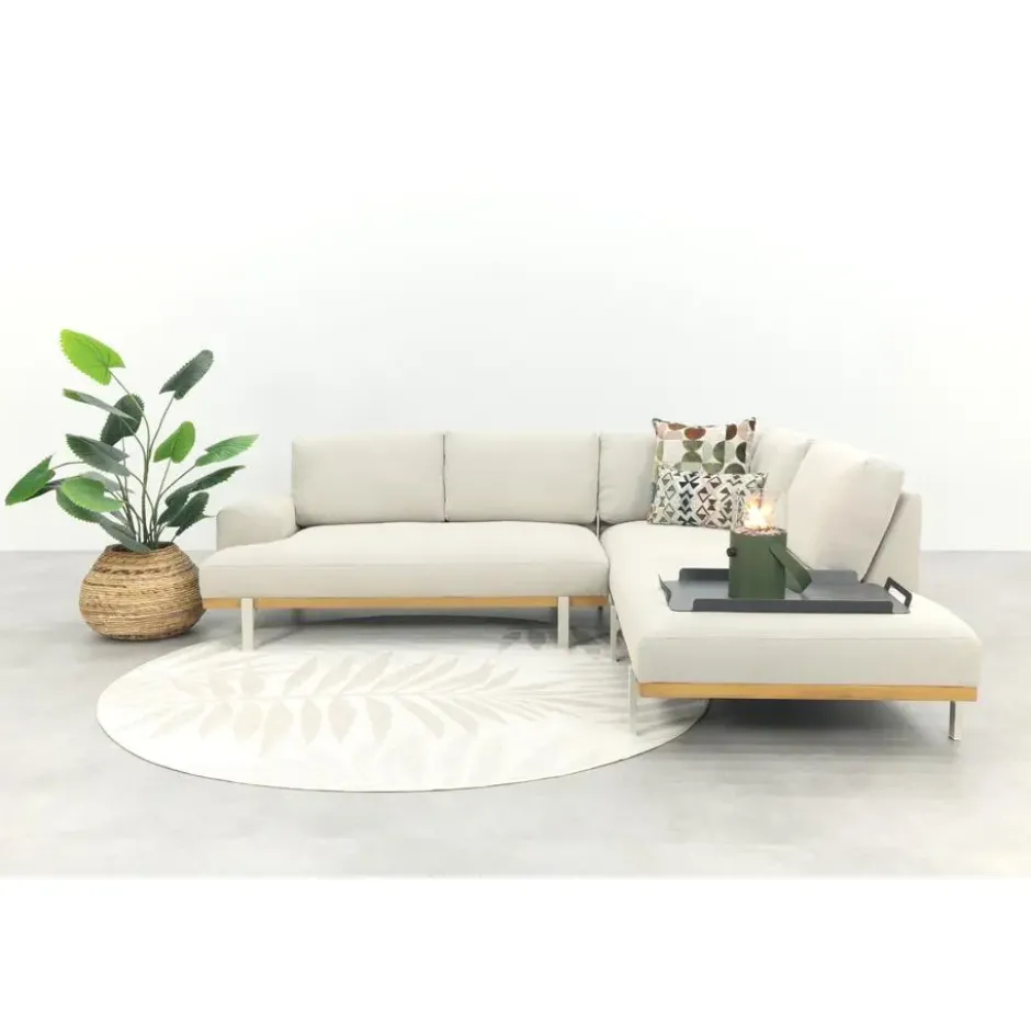 Savannah hoekbank chaise longue - Weerbestendige loungeset