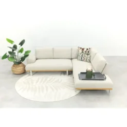 Savannah hoekbank chaise longue - Weerbestendige loungeset