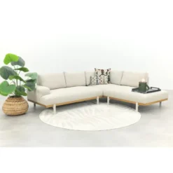Savannah hoekbank chaise longue - Weerbestendige loungeset