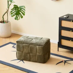 Scandinavische Designbank met Opbergruimte