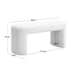 Scandinavische Design Bank van Stof