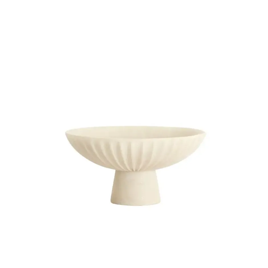 Schaal Shila - Crème - Ø30.5x15.5cm