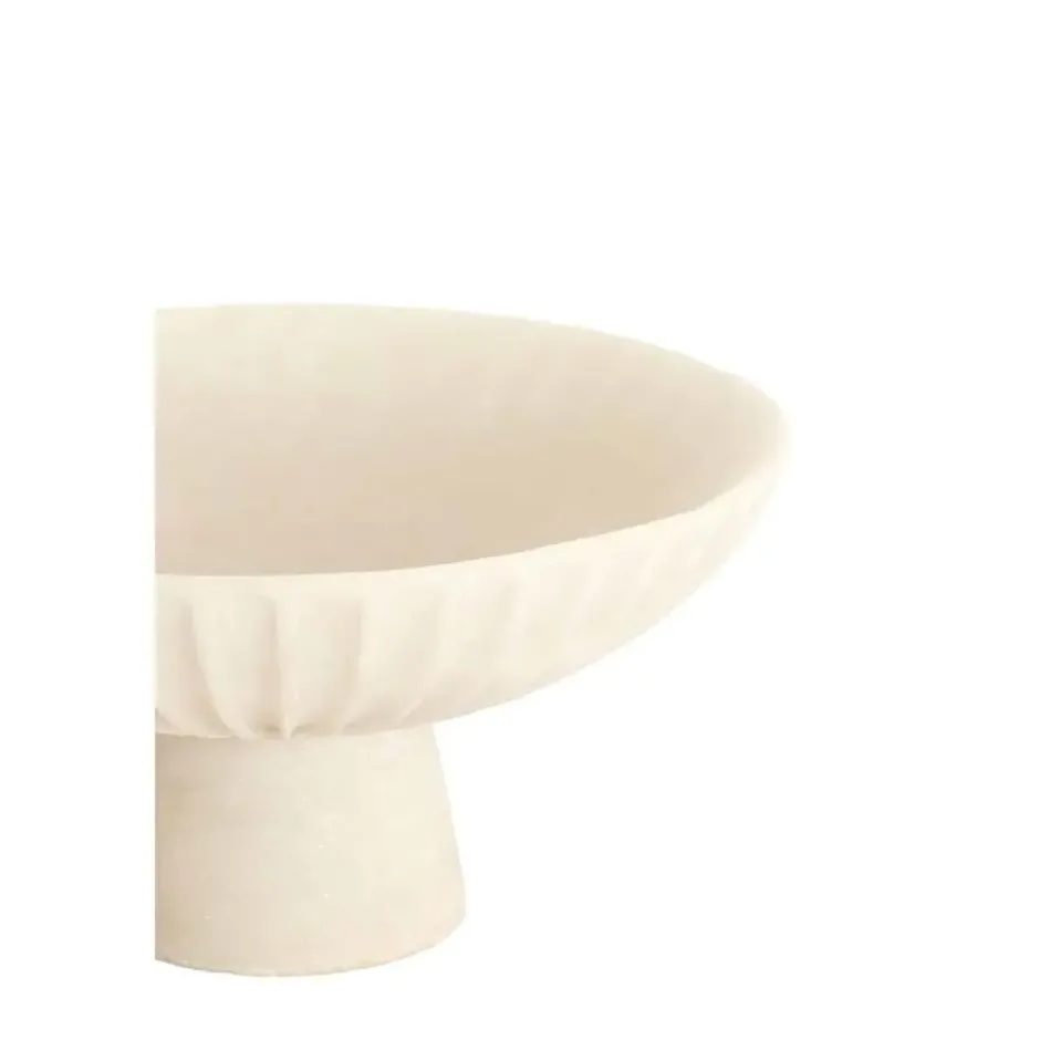 Schaal Shila - Crème - Ø30.5x15.5cm