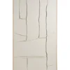 Schilderij Abstract Kaders - off-white - 115x70 cm