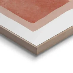 Schilderij Abstract Landschap - 70 x 50 - Beige