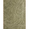 Schilderij Bobbie Abstract - groen - 80x60 cm