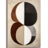 Schilderij Earth Essence - 70 x 50 - Bruin