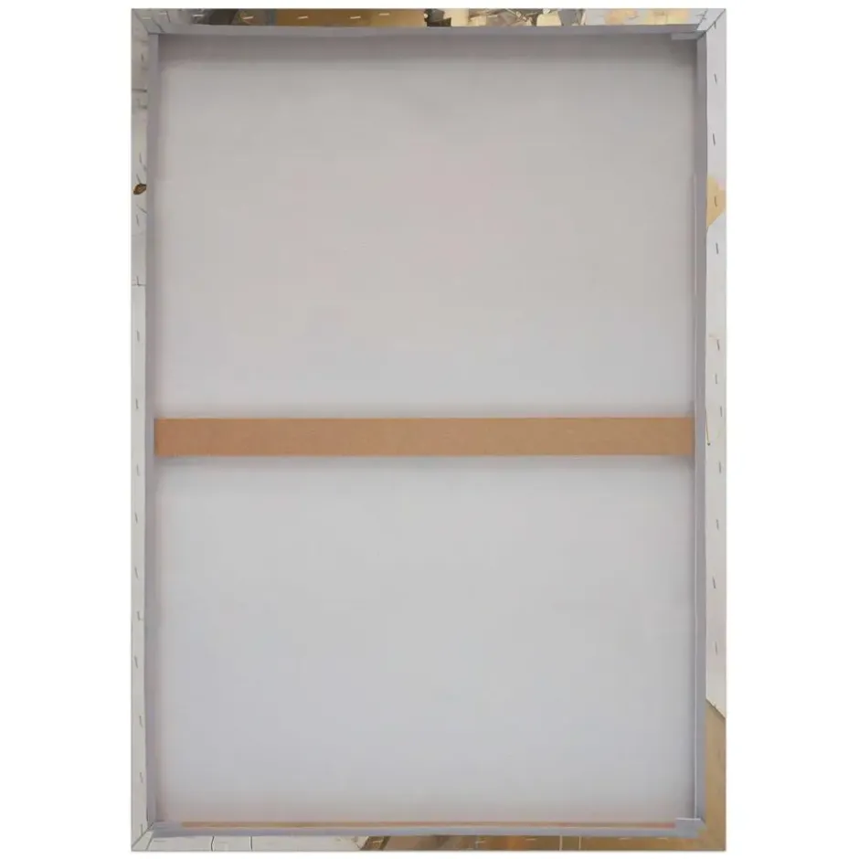 Schilderij Gouden vrouw - 70 x 50 - Goudkleurig