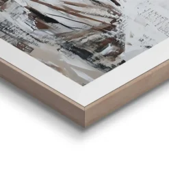 Schilderij Morning Reading - 70 x 50 - Bruin