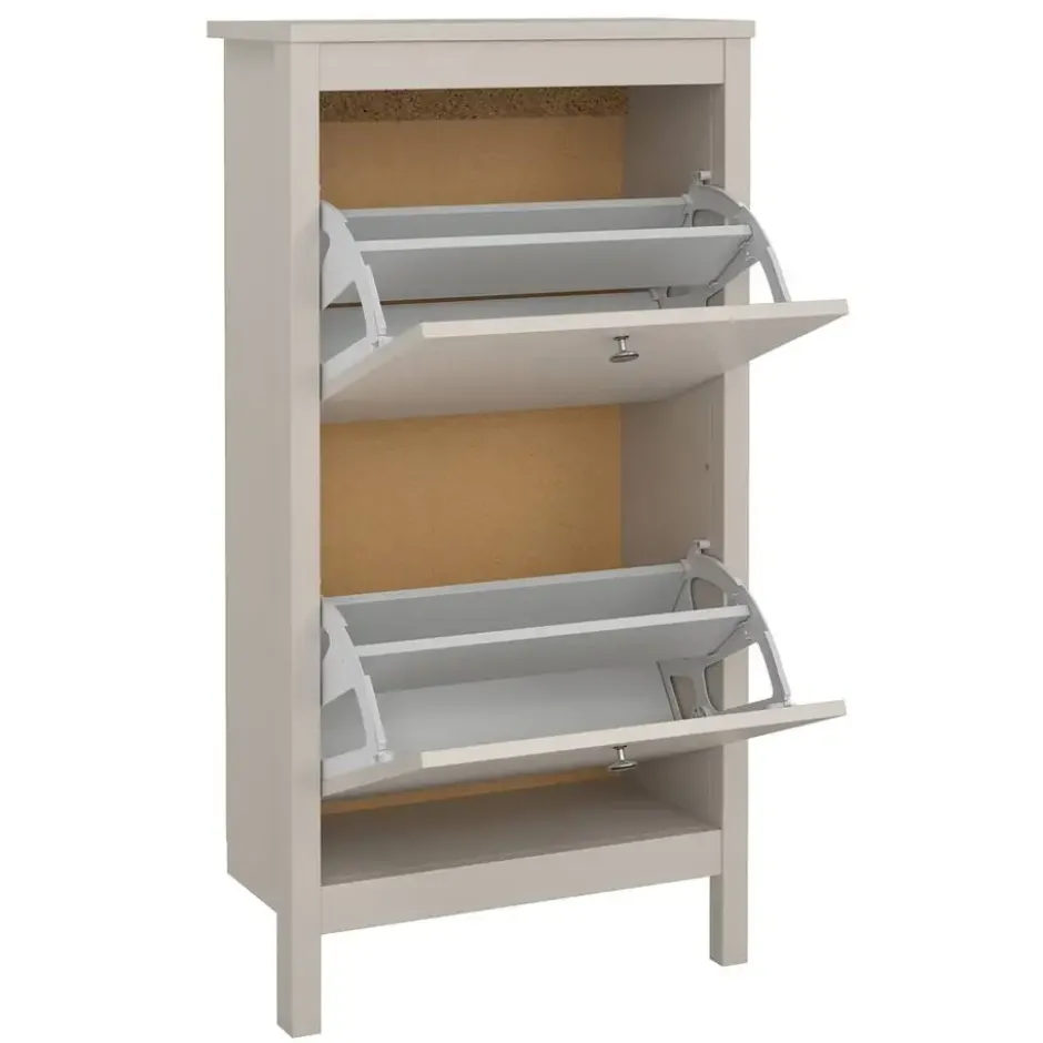 Schoenenkast Madeira - greige - 102,9x53,8x24,6 cm
