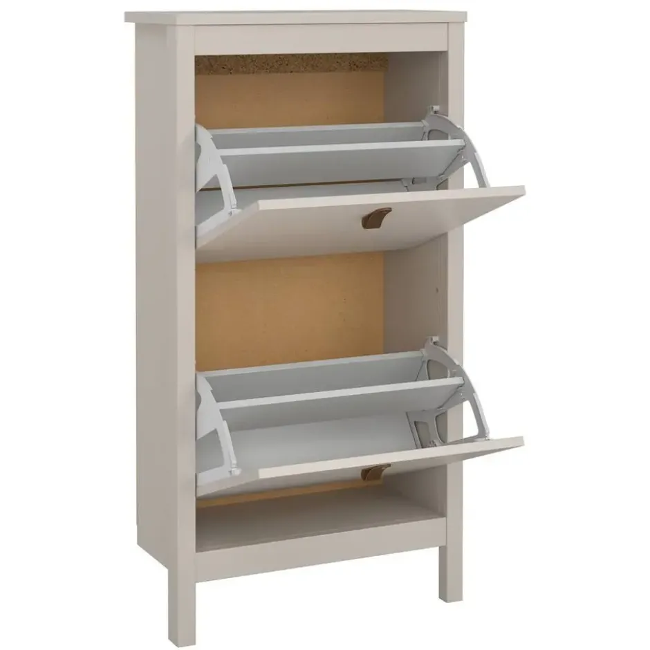 Schoenenkast Madeira - greige - 102,9x53,8x24,6 cm