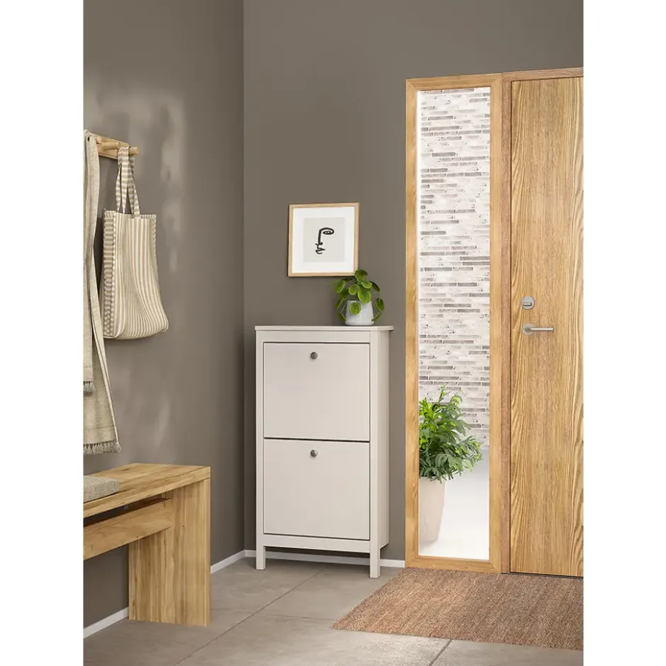 Schoenenkast Madeira - greige - 102,9x53,8x24,6 cm