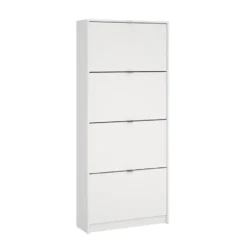 Schoenenkast Wit - 70x24x162cm - Shoes