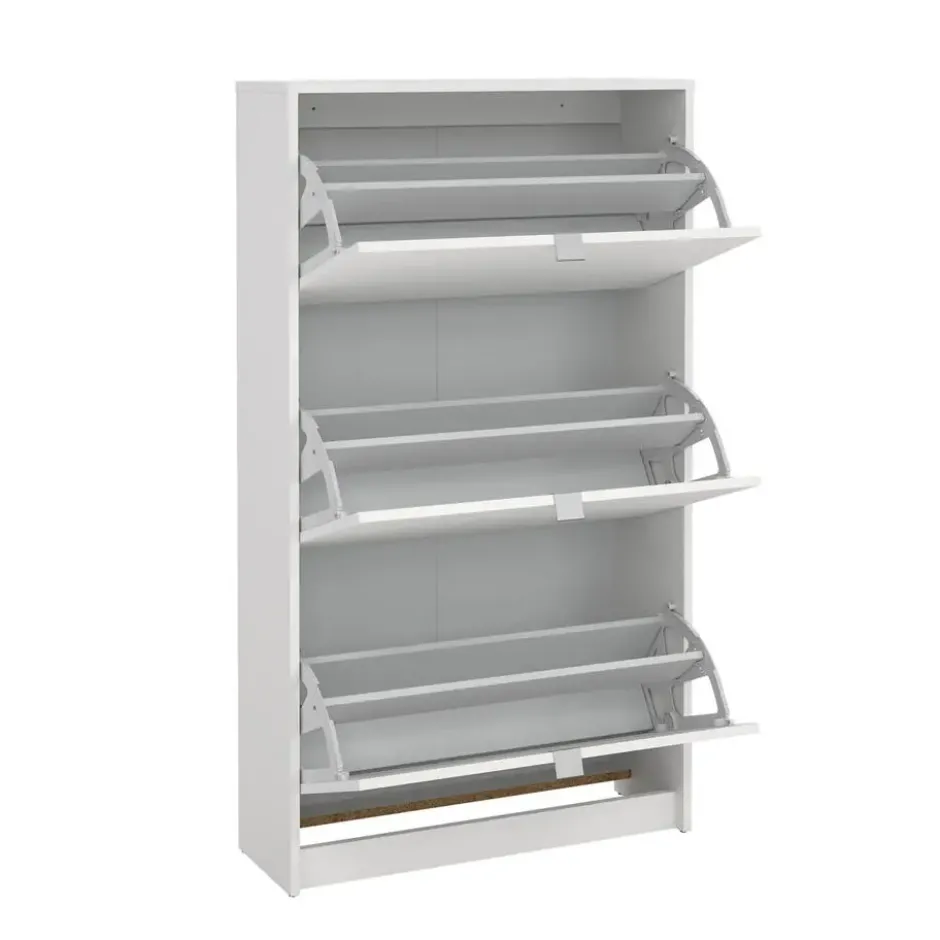 Schoenenkast Wit - 70x24x124cm - Shoes