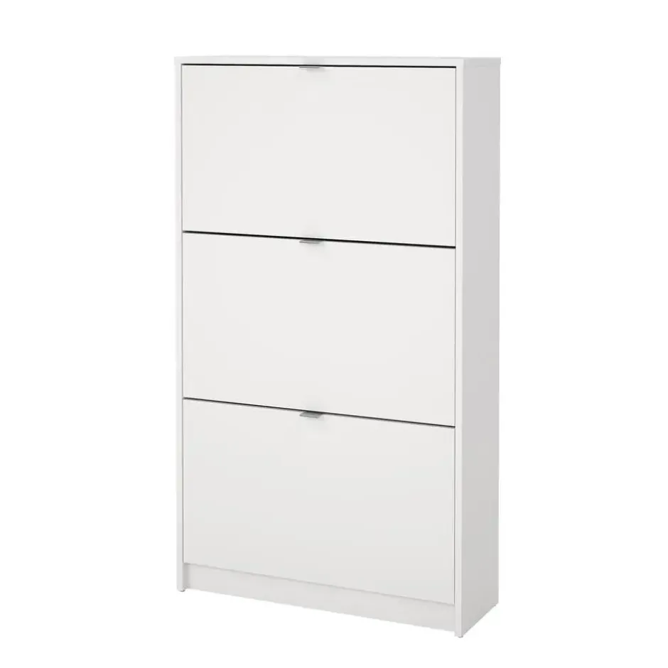 Schoenenkast Wit - 70x24x124cm - Shoes