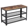 Schoenenrek - vintage - 73x45x30 cm - vintage bruin