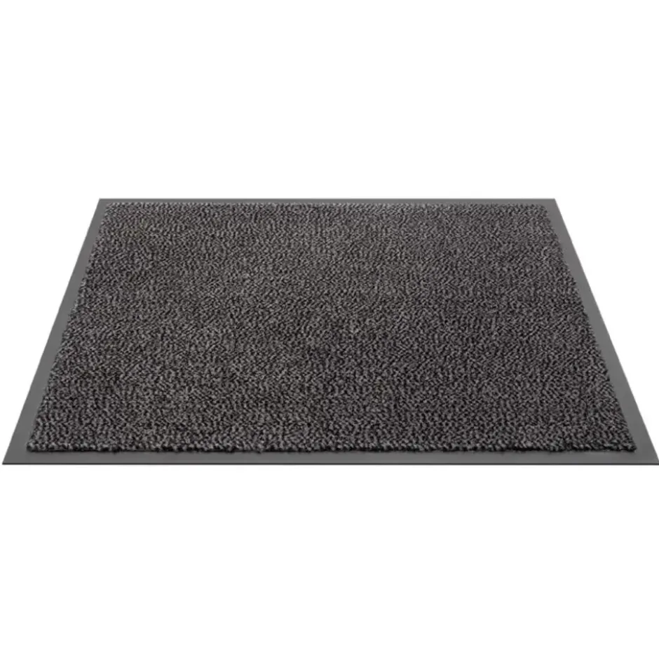 Schoonloopmat Antraciet - Mars - 90 x 120 cm