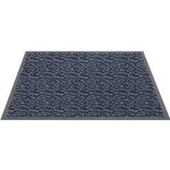 Schoonloopmat Blauw - Mars - 60 x 90 cm