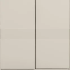 Schuifdeurkast Genua - greige - 204x200x60 cm