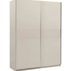 Schuifdeurkast Genua - greige - 204x150x60 cm