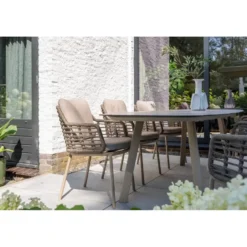 4 Seasons Puglia tuinstoel - latte