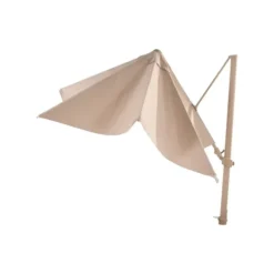 4 Seasons zweefparasol Siesta Premium 300x300 cm – zand/latte