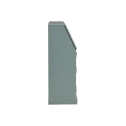 Secretaire bureau CLEORE - 93 cmx40 cmx110.8 cm - Amandelgroen Hout paneel Hout