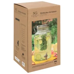 Secret de Gourmet Drankdispenser - infuser en tap kraantje - 6L