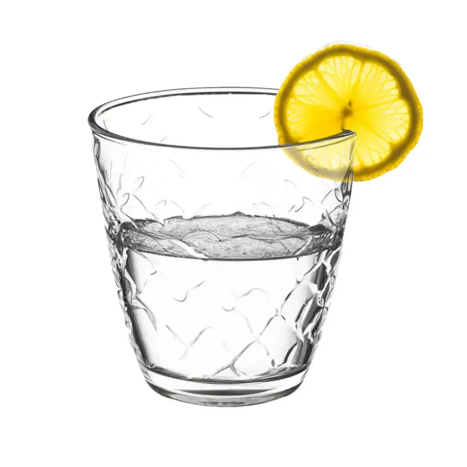 Secret de Gourmet waterglazen Rome - 6x - 250 ml - deco glas