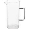 Secret de Gourmet water Karaf - glas/rvs - 1.5L - D10 x H22 cm