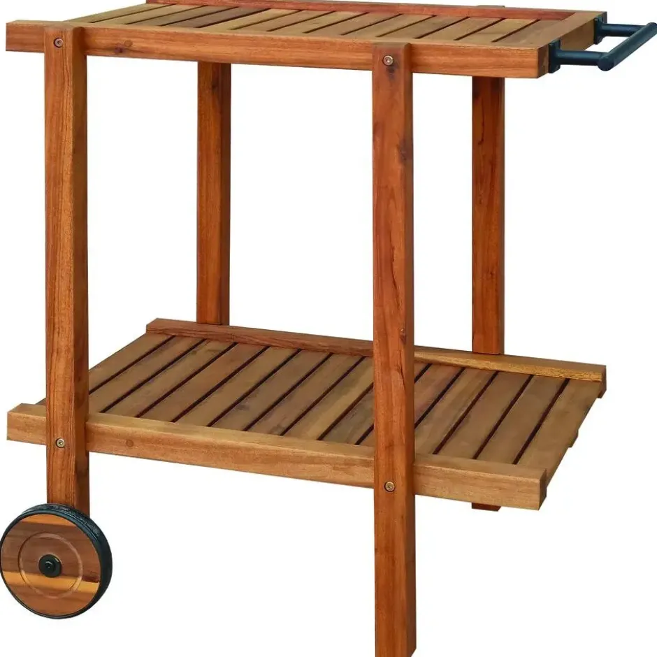 Sens-Line - Toby Tuin Trolley - 76x50x77 - Acaciahout