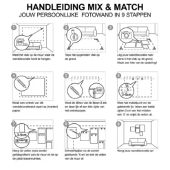 Set poster met lijst - Droom
