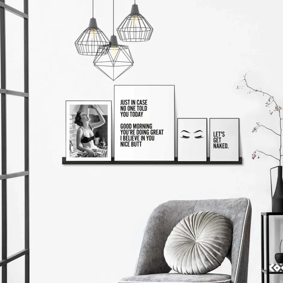 Set poster met lijst - Just Sexy