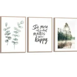Set poster met lijst - Natuur