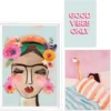 Set poster met lijst - Pastel sfeer