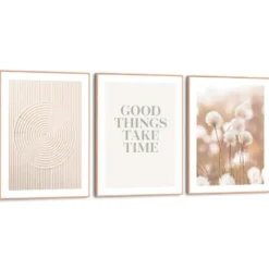 Set poster met lijst - Stille Groei