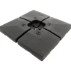 Set van 4 Parasoltegels (104 kg) - voor Parasol met Kruisvoet - Zwart