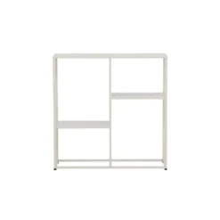 Sidetable Beige Metaal - 80x26x80cm - Staal