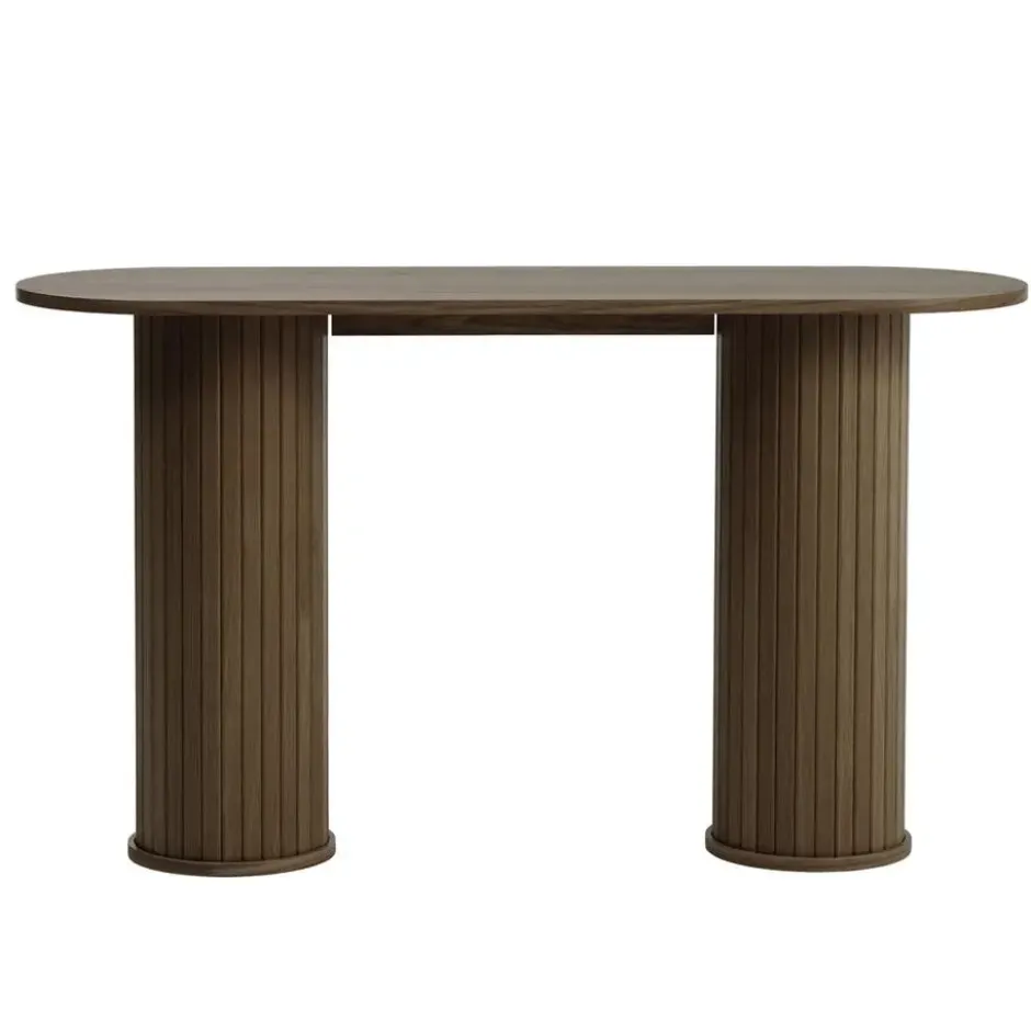 Sidetable Donker Eikenhout - 130x40x75cm - Nola