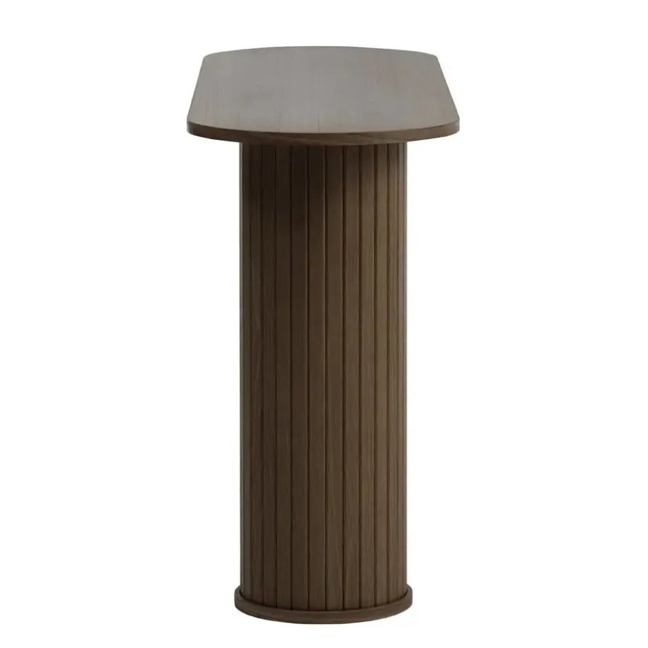 Sidetable Donker Eikenhout - 130x40x75cm - Nola
