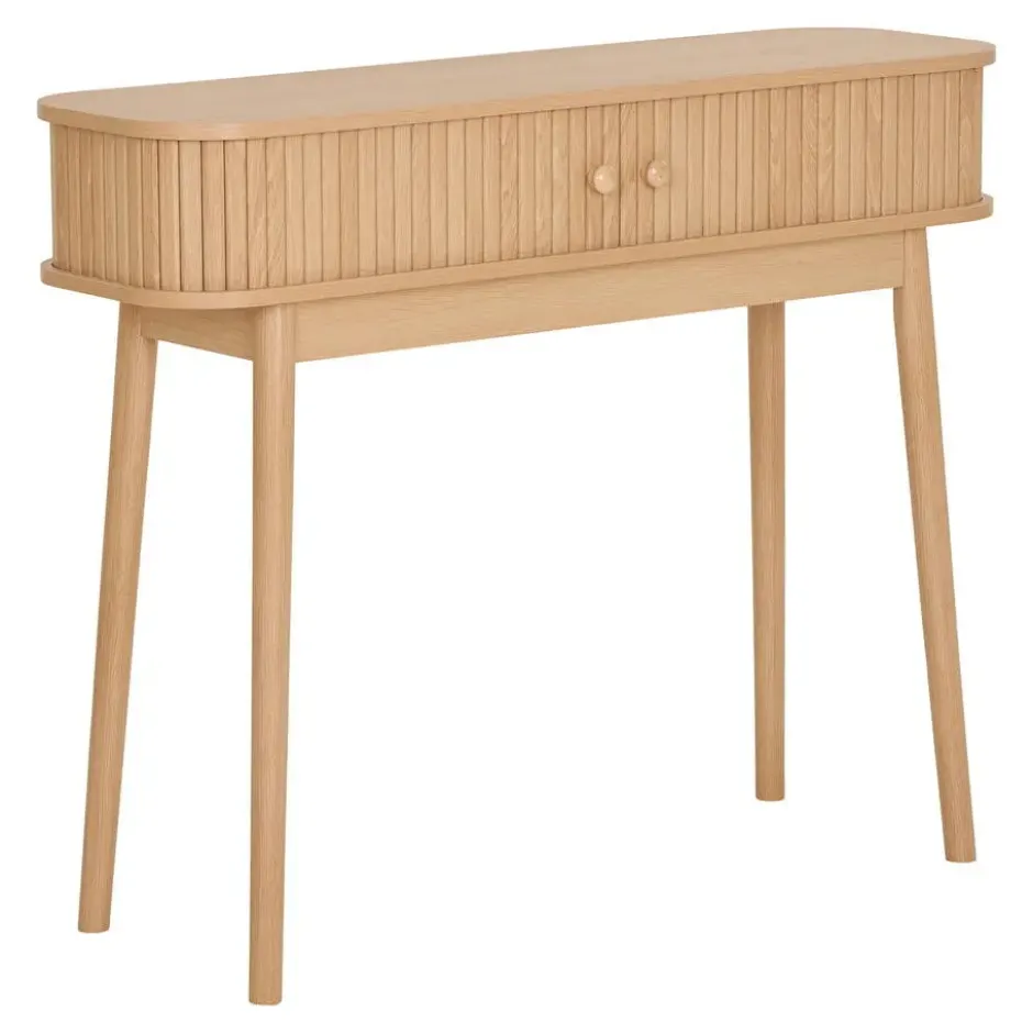 Sidetable Naturel - Rechthoek - 100x30x80,5cm - Nikko