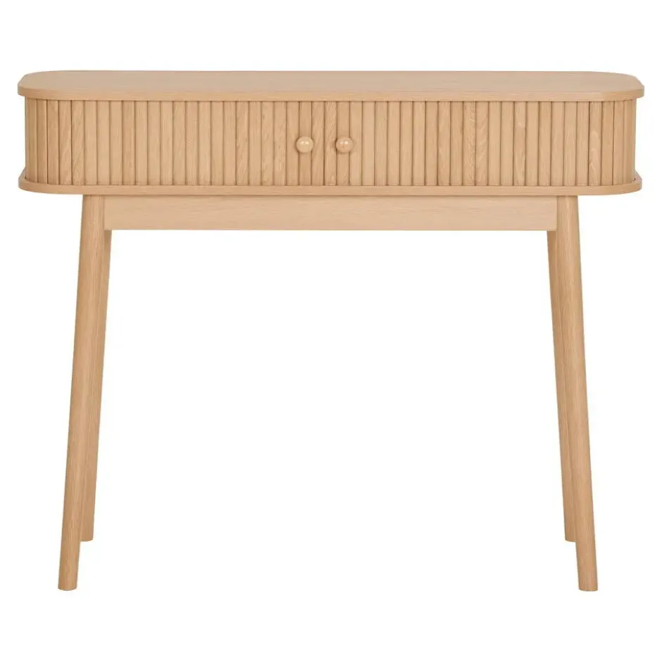 Sidetable Naturel - Rechthoek - 100x30x80,5cm - Nikko