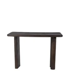 Sidetable Zwart - Mangohout - 113x44x76cm - Tafel Rumi